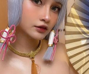 Azami和服组合套图：老虎不发威是当姜饼人吗？
