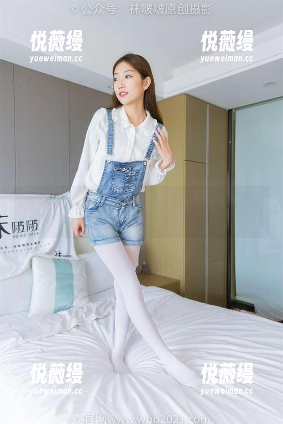 BoBoSocks袜啵啵 - 奶油与她的经典帆布鞋写真：适合踩在云端的日子