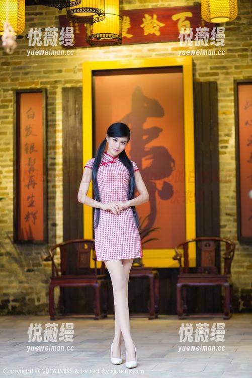 IMiss爱蜜社 - 乐乐Mango的白丝私房：一股脑儿的小确幸，快来啊
