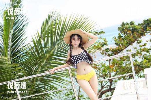 IMiss爱蜜社 - 泳池清凉一夏，黄乐然的高清写真不怕湿身！