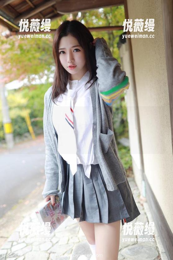 MFStar模范学院 - Abby王乔恩的无圣光婚纱照，原图里好像多了点‘调皮’的元素！