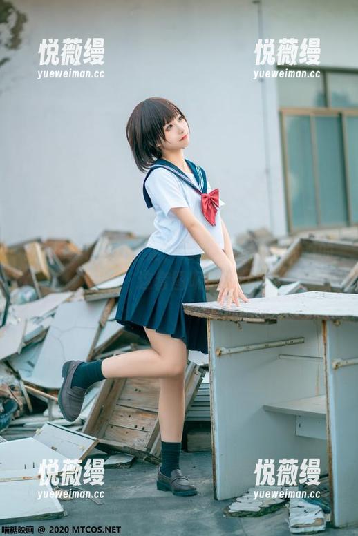 红裙美女电力十足，谁能抵挡喵糖映画的这套图呢？