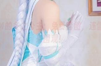 墨玉M的冬之公主：免费套图，连雪花都来围观！