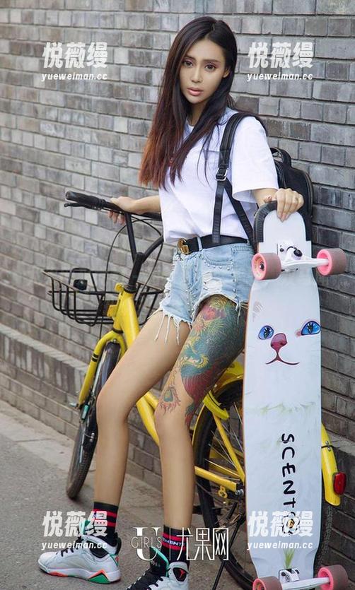 尤果网爱尤物-韩美轩 尤果网爱尤物 - 图片里的韩美轩,双马尾扭啊扭,谁受得了!